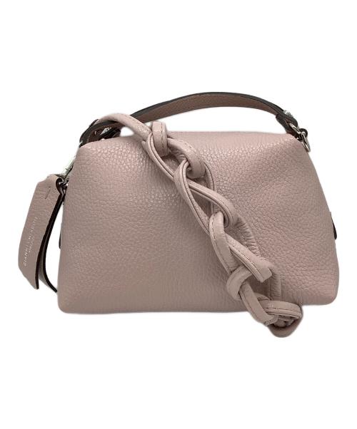 GIANNI CHIARINI（ジャンニ キアリーニ）GIANNI CHIARINI (ジャンニ キアリーニ) アリファSミニバッグ ピンクの古着・服飾アイテム
