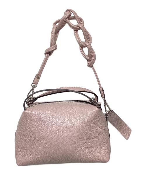 GIANNI CHIARINI（ジャンニ キアリーニ）GIANNI CHIARINI (ジャンニ キアリーニ) アリファSミニバッグ ピンクの古着・服飾アイテム