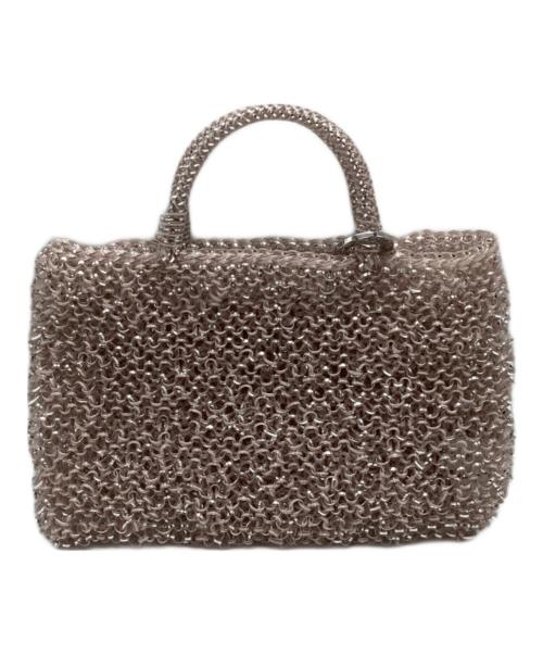 ANTEPRIMA（アンテプリマ）ANTEPRIMA (アンテプリマ) PRONTO ミニワイヤーバッグ ピンクの古着・服飾アイテム