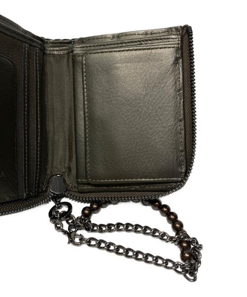 ANTEPRIMA（アンテプリマ）ANTEPRIMA (アンテプリマ) ミスクリオパール ラウンドウォレット ブラックの古着・服飾アイテム