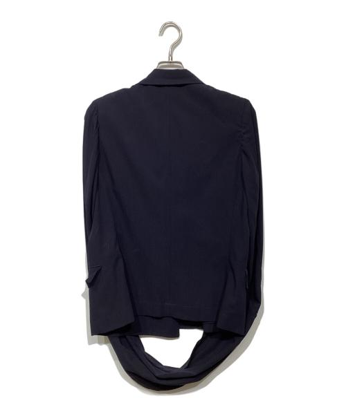 COMME des GARCONS（コムデギャルソン）COMME des GARCONS (コムデギャルソン) 90’s スリーブデザインジャケット ネイビー サイズ:Mの古着・服飾アイテム