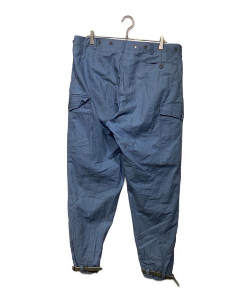 Swedish Army（スウェーデン軍）Swedish Army (スウェーデン軍) M-59カーゴパンツ スカイブルー サイズ:不明の古着・服飾アイテム