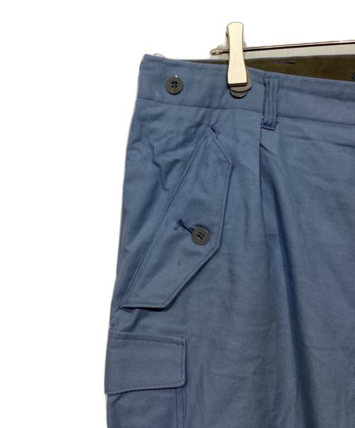 Swedish Army（スウェーデン軍）Swedish Army (スウェーデン軍) M-59カーゴパンツ スカイブルー サイズ:不明の古着・服飾アイテム