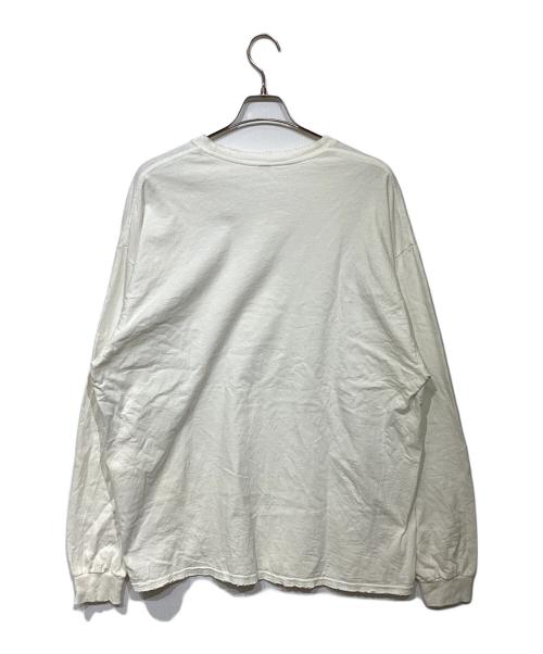 ANCELLM（アンセルム）ANCELLM (アンセルム) LOGO LS T-SHIRT ホワイト サイズ:freeの古着・服飾アイテム