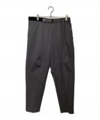 Graphpaperグラフペーパー）の古着「Compact Ponte Chef Pants」｜グレー