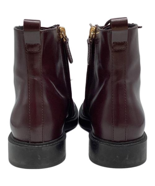 TOD'S（トッズ）TOD'S (トッズ) ベルトデザインブーツ ブラウン サイズ:37の古着・服飾アイテム
