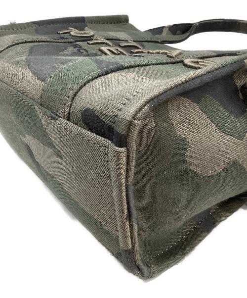 MARC JACOBS（マークジェイコブス）MARC JACOBS (マークジェイコブス) カモフラージュ柄　THE TOTE BAG グリーンの古着・服飾アイテム