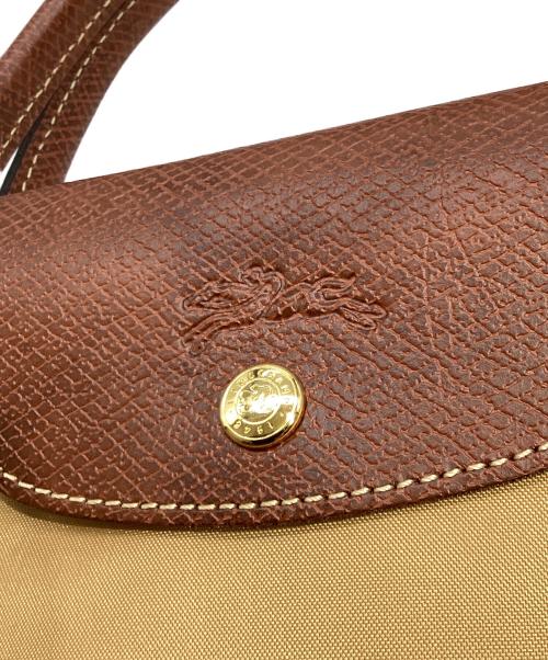 LONGCHAMP（ロンシャン）LONGCHAMP (ロンシャン) ル プリアージュ オリジナル M ショッピングバッグ ブラウンの古着・服飾アイテム