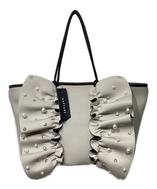 Rapture（ラプチャー）Rapture (ラプチャー) ラッフルネイプルズトート L グレーの古着・服飾アイテム