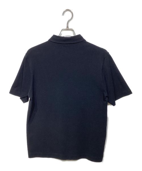 THREE DOTS（スリードッツ）THREE DOTS (スリードッツ) ポロシャツ ブラック サイズ:40の古着・服飾アイテム