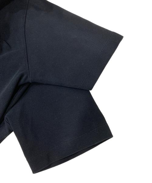 THREE DOTS（スリードッツ）THREE DOTS (スリードッツ) ポロシャツ ブラック サイズ:40の古着・服飾アイテム