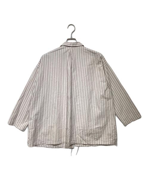 nest Robe（ネストローブ）nest Robe (ネストローブ) スリーピングシャツ ベージュ×ピンク サイズ:Fの古着・服飾アイテム