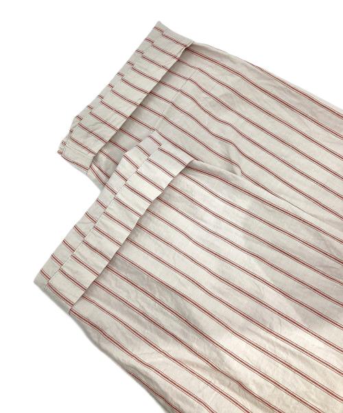 nest Robe（ネストローブ）nest Robe (ネストローブ) スリーピングシャツ ベージュ×ピンク サイズ:Fの古着・服飾アイテム