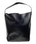 AURALEE（オーラリー）の古着「LEATHER BIG SHOULDER BAG」｜ブラック
