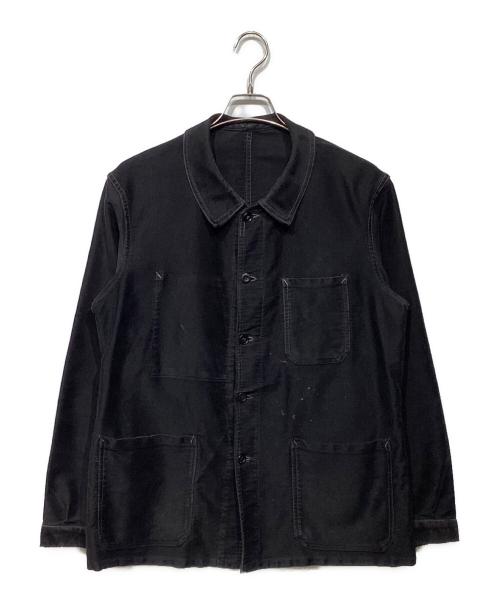 VULCAIN（バルカン）VULCAIN (バルカン) 40’S　ブラック モールスキン ジャケット ブラック サイズ:不明の古着・服飾アイテム