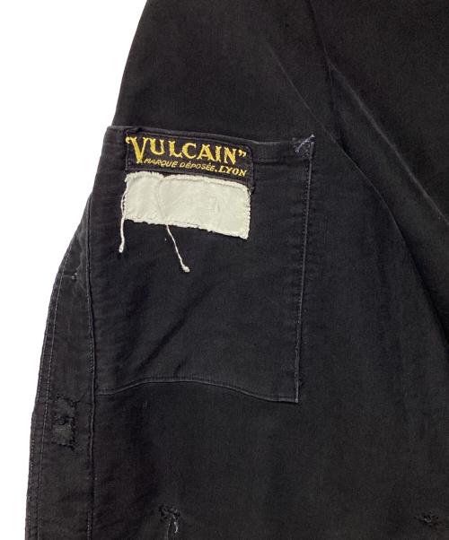 VULCAIN（バルカン）VULCAIN (バルカン) 40’S　ブラック モールスキン ジャケット ブラック サイズ:不明の古着・服飾アイテム