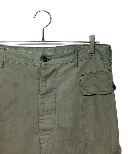 US ARMY（ユーエスアーミー）US ARMY (ユーエスアーミー) 40’S 　M-43 カーゴパンツ オリーブ サイズ:不明の古着・服飾アイテム