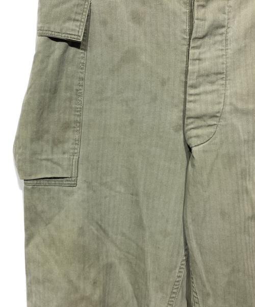 US ARMY（ユーエスアーミー）US ARMY (ユーエスアーミー) 40’S 　M-43 カーゴパンツ オリーブ サイズ:不明の古着・服飾アイテム