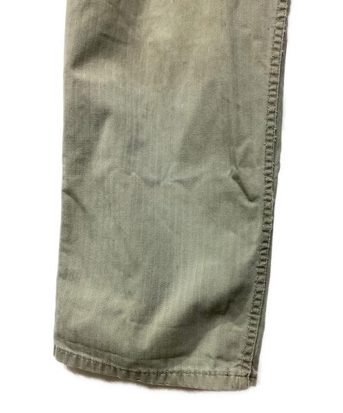 US ARMY（ユーエスアーミー）US ARMY (ユーエスアーミー) 40’S 　M-43 カーゴパンツ オリーブ サイズ:不明の古着・服飾アイテム