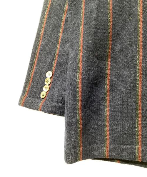 RALPH LAUREN（ラルフローレン）RALPH LAUREN (ラルフローレン) ニットダブルジャケット ネイビー サイズ:Mの古着・服飾アイテム