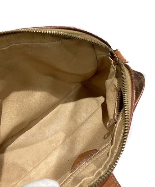 CELINE（セリーヌ）CELINE (セリーヌ) OLD　マカダム柄ショルダーバッグ ブラウンの古着・服飾アイテム