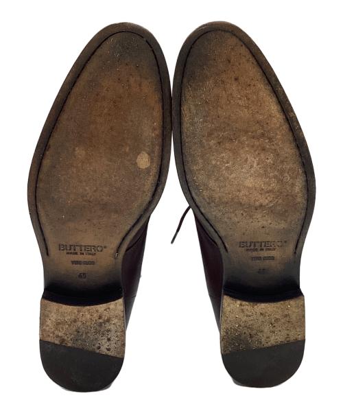 BUTTERO（ブッテロ）BUTTERO (ブッテロ) B6671　チャッカーブーツ ブラウン サイズ:41の古着・服飾アイテム