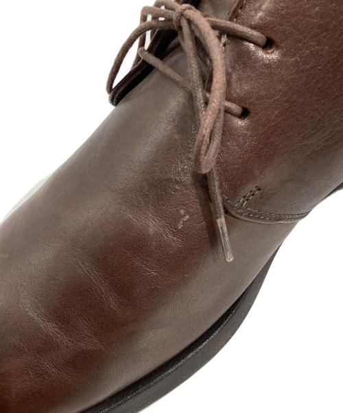 BUTTERO（ブッテロ）BUTTERO (ブッテロ) B6671　チャッカーブーツ ブラウン サイズ:41の古着・服飾アイテム