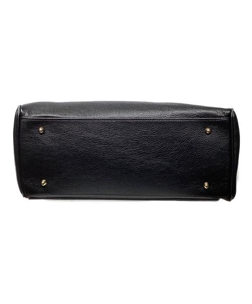 AULENTTI（オウレンティ）AULENTTI (オウレンティ) レザービッグトート ブラックの古着・服飾アイテム