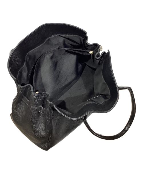 AULENTTI（オウレンティ）AULENTTI (オウレンティ) レザービッグトート ブラックの古着・服飾アイテム