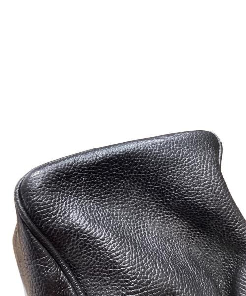 AULENTTI（オウレンティ）AULENTTI (オウレンティ) レザービッグトート ブラックの古着・服飾アイテム