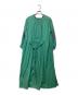 ne quittez pas (ヌキテパ) C.DOBBY STRIPE EMB DRESS　010411GP2 グリーン サイズ:S：8000円