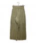 HYKE (ハイク) RANDOM PLEATED PANTS ベージュ サイズ:1：8000円