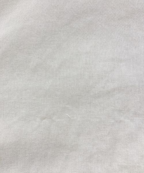 mizuiro-ind（ミズイロインド）mizuiro-ind (ミズイロインド) リネンブレンドオープンカラーシャツ ベージュ サイズ:-の古着・服飾アイテム