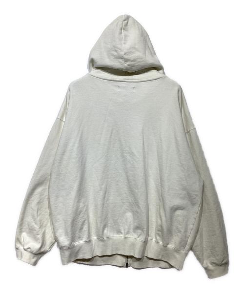 CFCL（シーエフシーエル）CFCL (シーエフシーエル) ロゴジップパーカー アイボリー サイズ:Lの古着・服飾アイテム