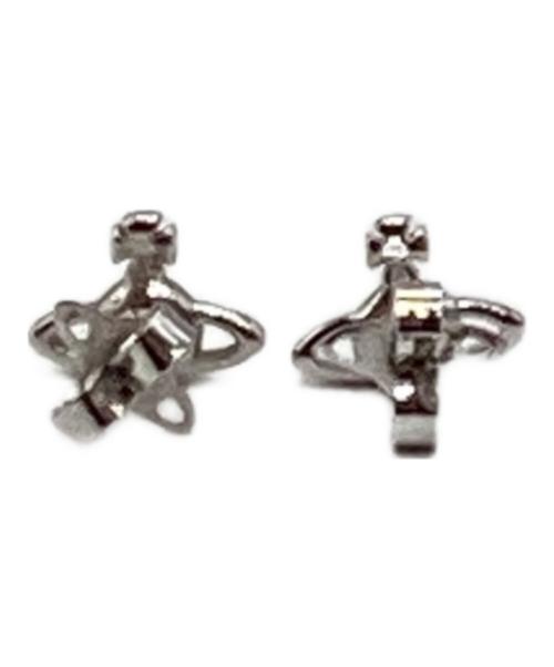 Vivienne Westwood（ヴィヴィアンウエストウッド）Vivienne Westwood (ヴィヴィアンウエストウッド) NANO SOLITAIRE シングルピアス シルバーの古着・服飾アイテム