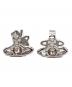 Vivienne Westwood（ヴィヴィアンウエストウッド）の古着「NANO SOLITAIRE シングルピアス」｜シルバー