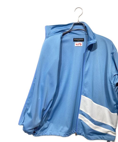 Car Service（カーサービス）Car Service (カーサービス) Diaspora Skateboards (ディアスポラスケートボードズ) MESH TRACK JACKET スカイブルー サイズ:Mの古着・服飾アイテム