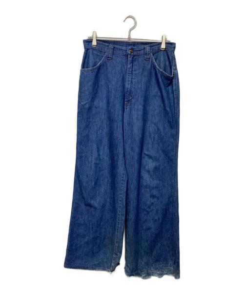Sears（シアーズ）Sears (シアーズ) 70ｓワイドデニムパンツ　W5248 インディゴ サイズ:16の古着・服飾アイテム