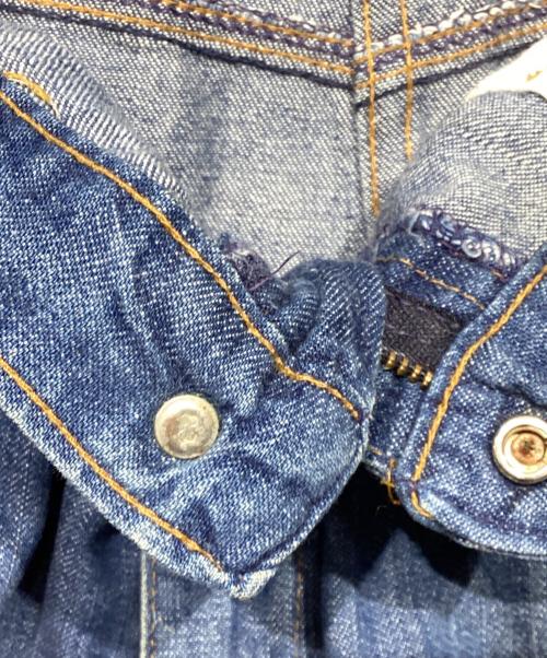 Sears（シアーズ）Sears (シアーズ) 70ｓワイドデニムパンツ　W5248 インディゴ サイズ:16の古着・服飾アイテム