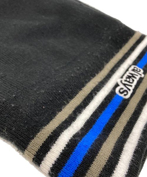 always do what you should do（オールウェイズ ドゥ ワット ユー シュッド ドゥ）always do what you should do (オールウェイズ ドゥ ワット ユー シュッド ドゥ) リバーシブルビーニー ネイビー×ブラックの古着・服飾アイテム