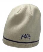 punkandyoパンクアンドヨー）の古着「ニット帽」｜ベージュ