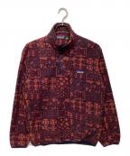 Patagoniaパタゴニア）の古着「90'S　シンチラスナップT プルオーバー 25482」｜レッド×オレンジ