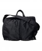 PORTERポーター）の古着「タンカー フラップ 2WAYバッグ」｜ブラック