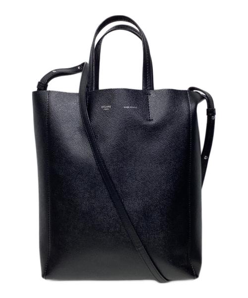 CELINE（セリーヌ）CELINE (セリーヌ) バーティカル カバ スモール　 ブラックの古着・服飾アイテム