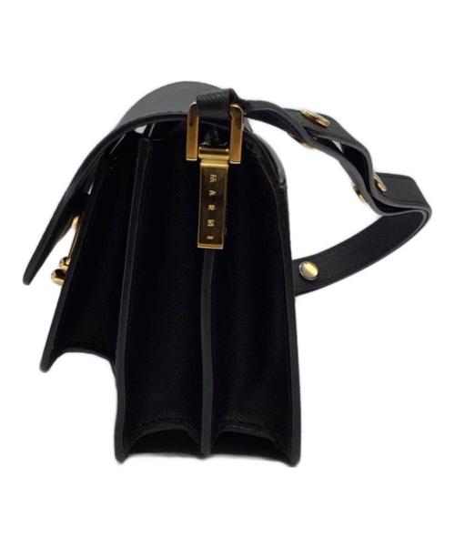 MARNI（マルニ）MARNI (マルニ) サフィアーノ TRUNK BAG ショルダーバッグ SBMPS01NO1 ブラックの古着・服飾アイテム