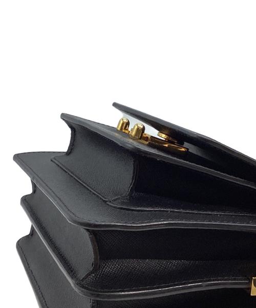 MARNI（マルニ）MARNI (マルニ) サフィアーノ TRUNK BAG ショルダーバッグ SBMPS01NO1 ブラックの古着・服飾アイテム