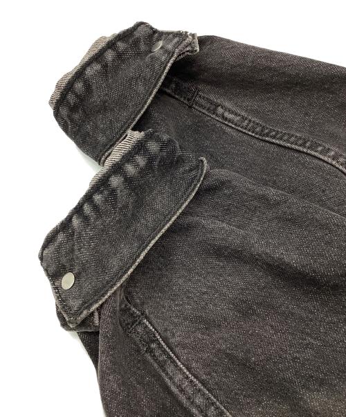 LEVI'S（リーバイス）LEVI'S (リーバイス) TYPE 2 TRUCKER デニムジャケット ブラック サイズ:Lの古着・服飾アイテム