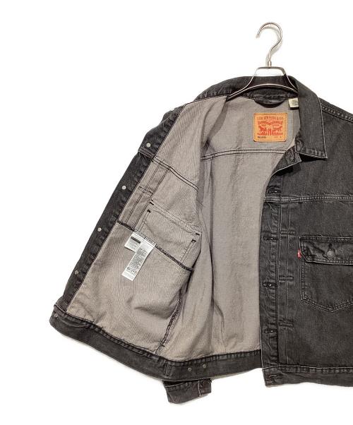LEVI'S（リーバイス）LEVI'S (リーバイス) TYPE 2 TRUCKER デニムジャケット ブラック サイズ:Lの古着・服飾アイテム
