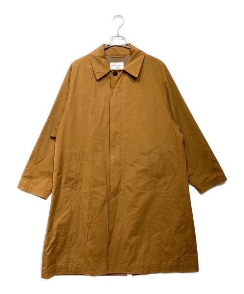TOMORROW LAND（トゥモローランド）TOMORROW LAND (トゥモローランド) コットンポリエステルナイロン　ステンカラーコート ブラウン サイズ:Mの古着・服飾アイテム