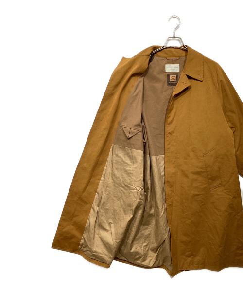 TOMORROW LAND（トゥモローランド）TOMORROW LAND (トゥモローランド) コットンポリエステルナイロン　ステンカラーコート ブラウン サイズ:Mの古着・服飾アイテム